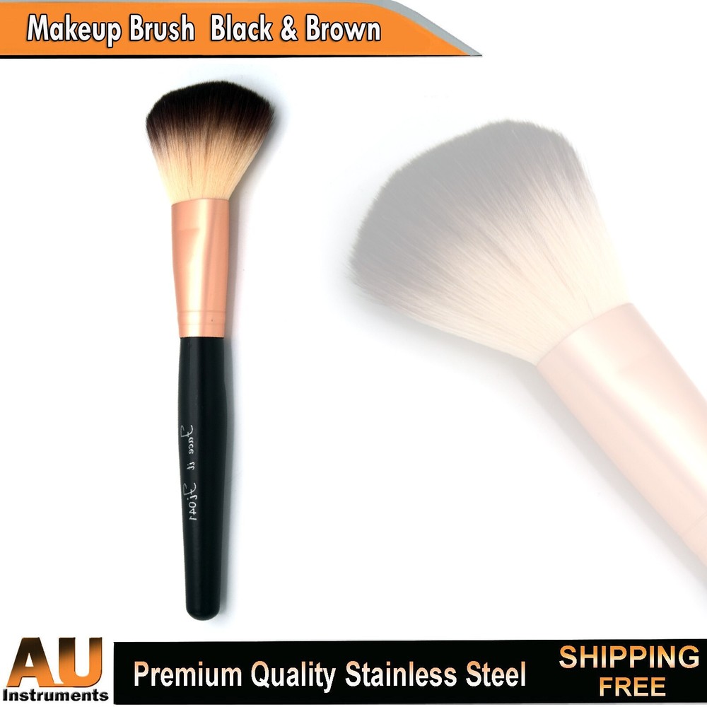 Makeup Brushes Face Eyeshadow Blush Foundation Make up Brush Black & Brown