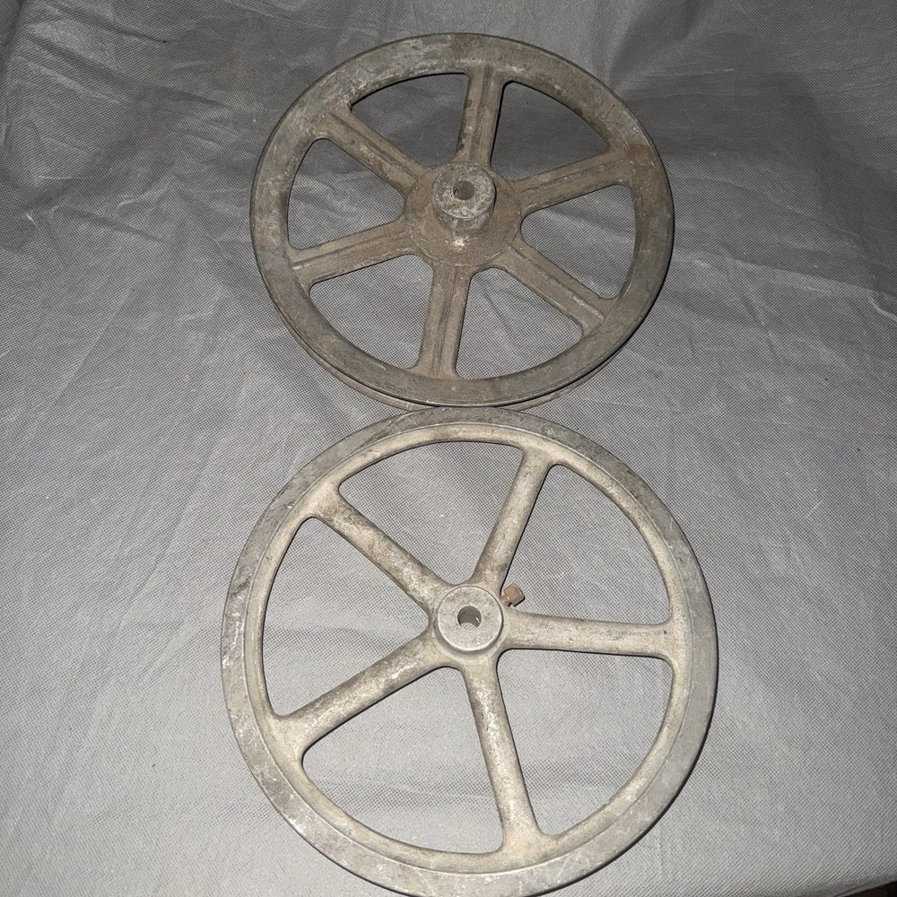 3 Round Pulleys Tool shop Yard System 6” 9” 326