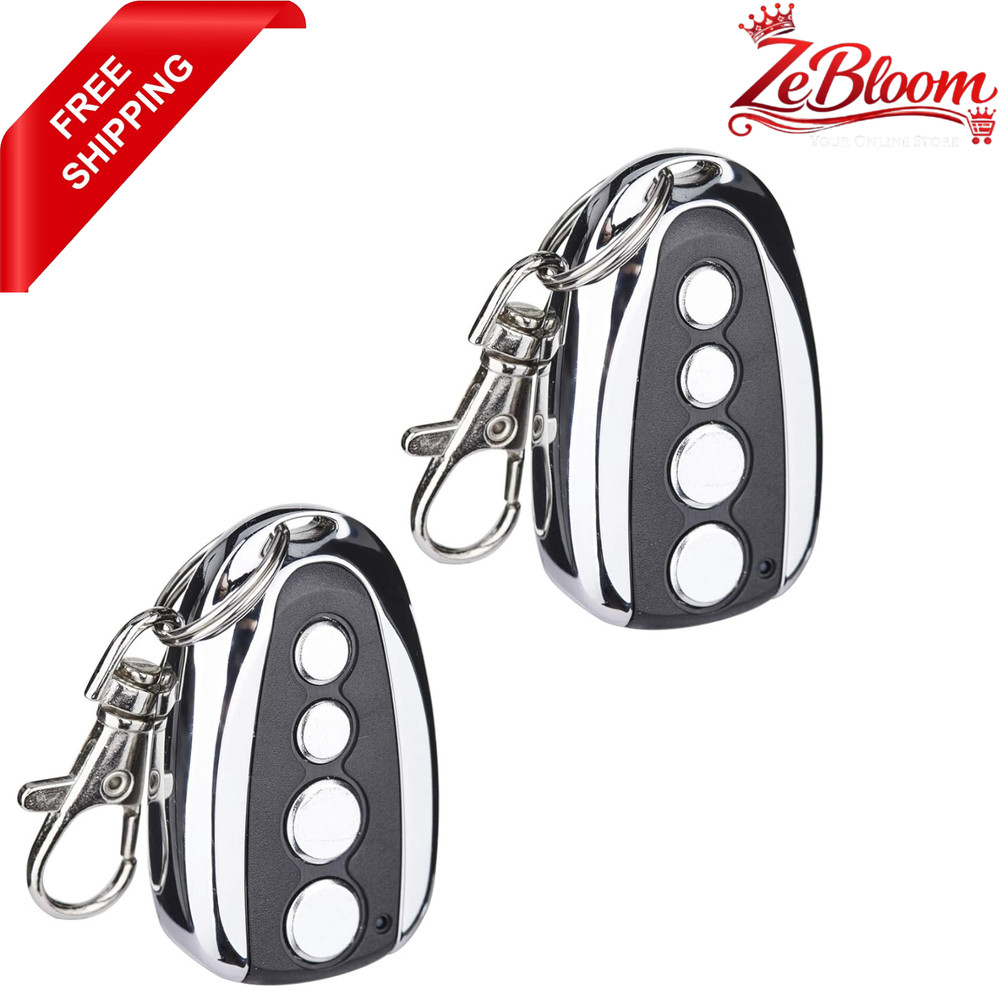 CO-Z Wireless Backup Keypad 4 Button Remote for Automatic Sliding Gate 2 Pack