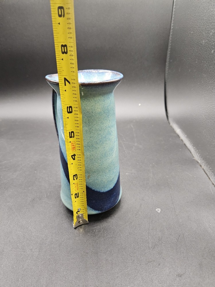 VTG. Ceramic Pottery Glazed Pitcher Signed