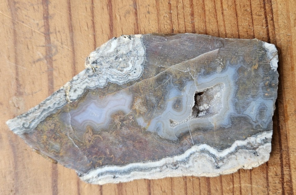Agate Slab Locality Unknown 118 Grams