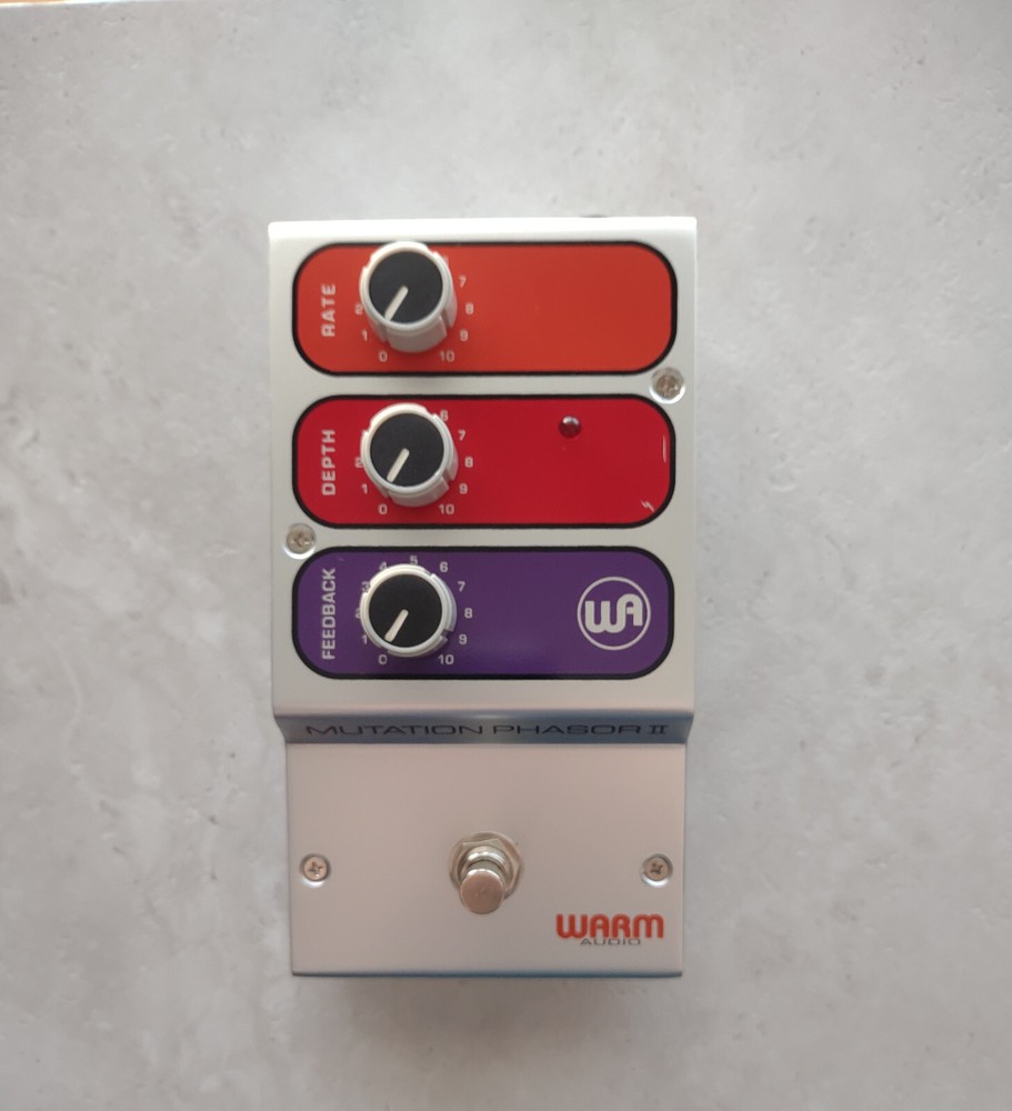 Warm Audio Mutation Phasor II Electro-Optical Phaser Guitar Effect Pedal