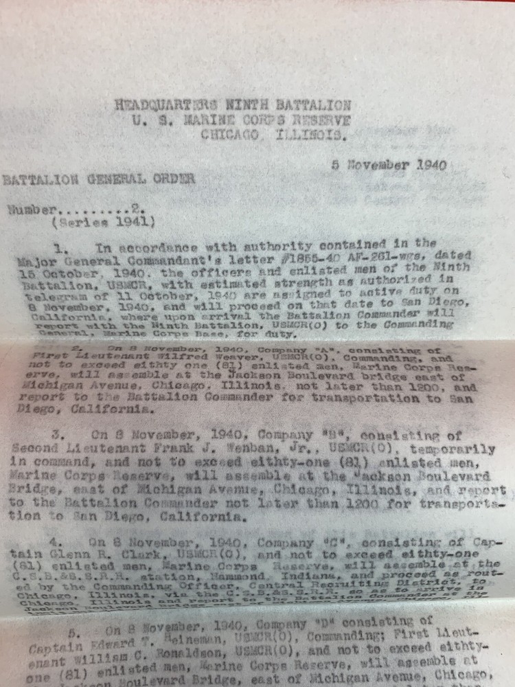 Original WW1/WW2 US Ephemera Grouping