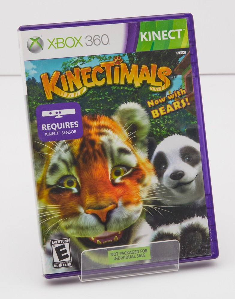 Microsoft Xbox 360 Kinect Motion Sensor Bar Black & 4 Games Bundle 3 ARE NEW!!