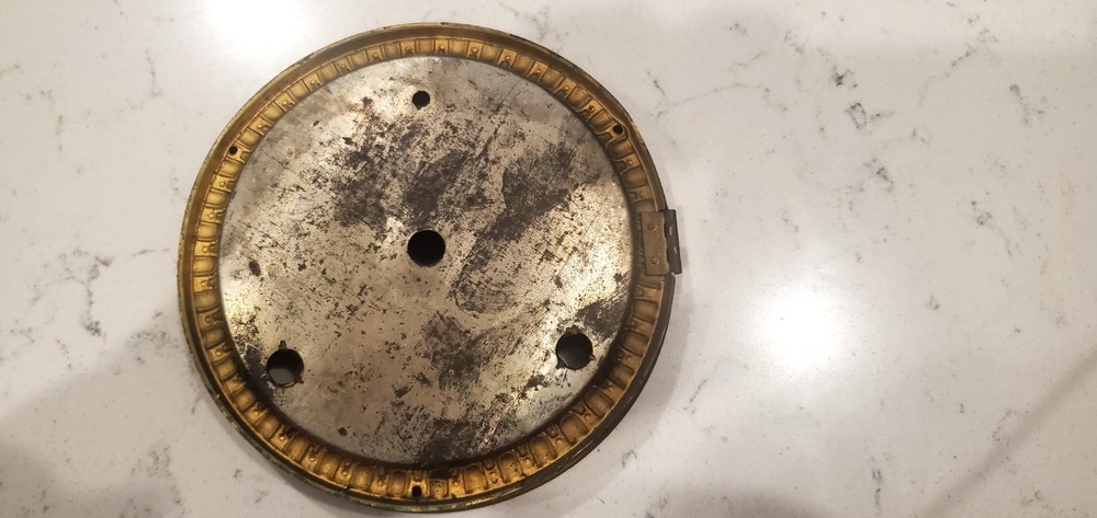 Antique Sessions Mantle Clock Bezel & Dial