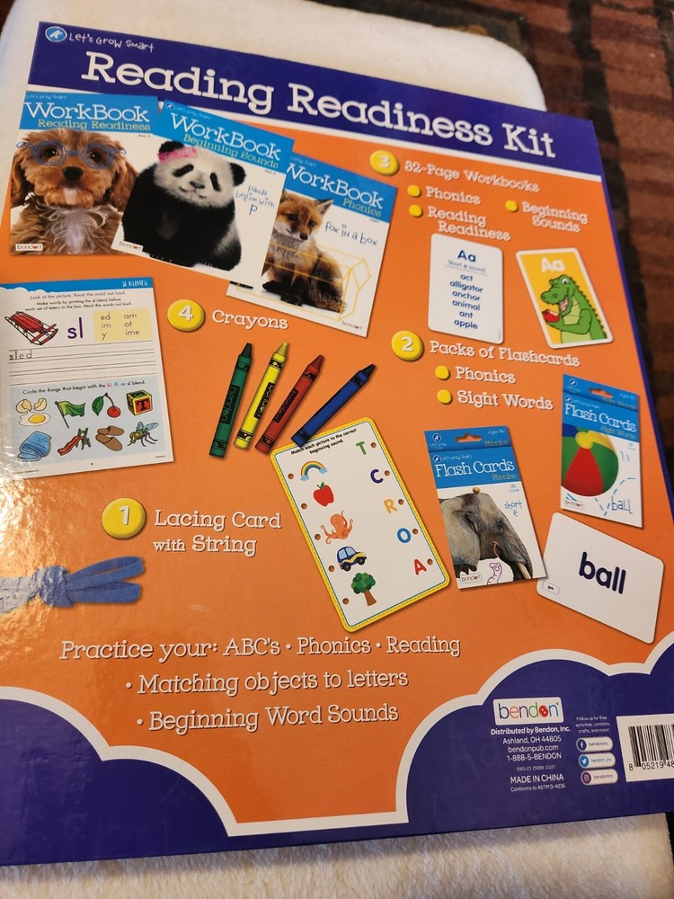 Lets Grow Smart Reading Readiness Kit