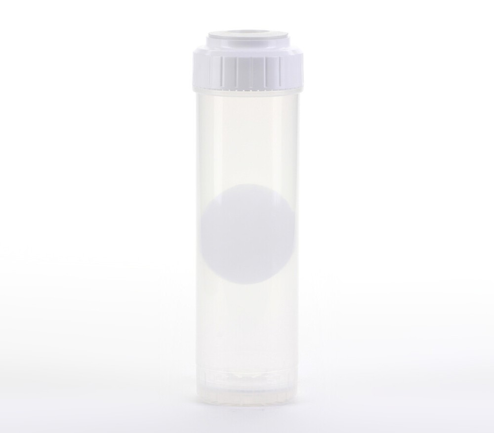 Hydronix Clear Empty Standard Size Water Filter Cartridge Pre/Post Use 2.5 x 10