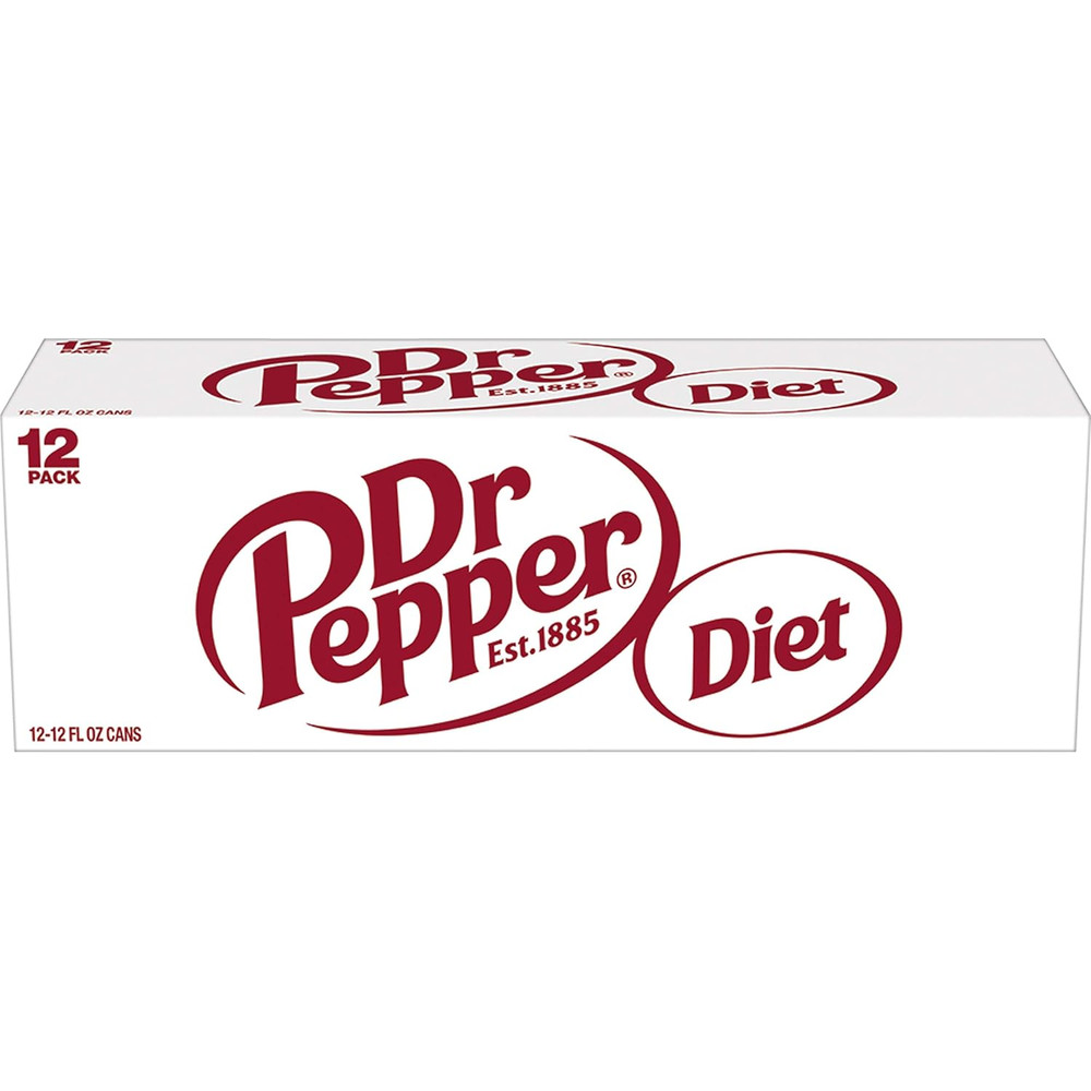 Diet Soda, 12 fl oz cans, pack of 12