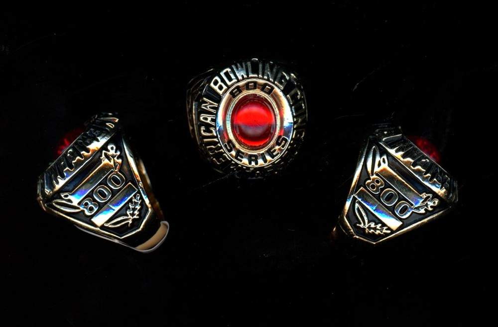 800 SET ABC 24K GOLD PLATED  SIZE 11 RING