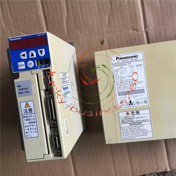 USED Panasonic Servo Driver MSD083A1XX Tested