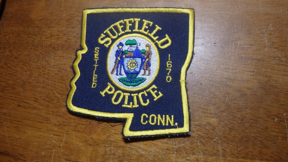 SUFFIELD CONNECTICUT PATCH obsolete BX V 20