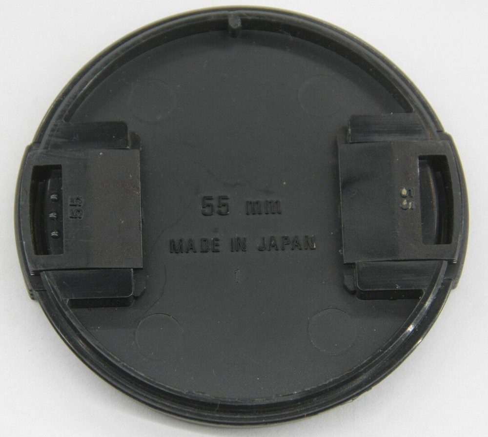55mm - Front Snap On Lens Cap -Sigma- Plastic- USED E56W