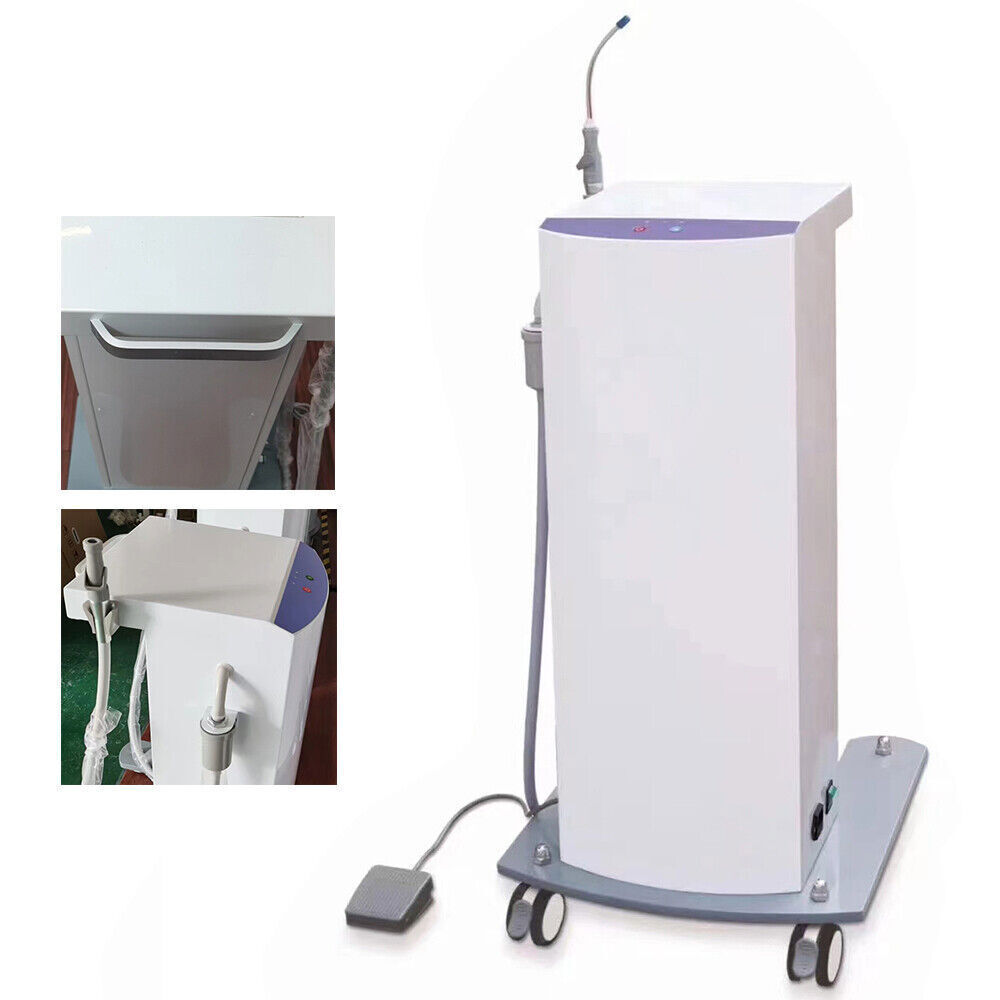 280W Portable Mobile Dental Suction System Saliva Ejector Suction Unit Machine