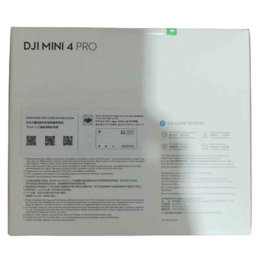 DJI Mini 4 Pro Aircraft Only Without Battery And Controller