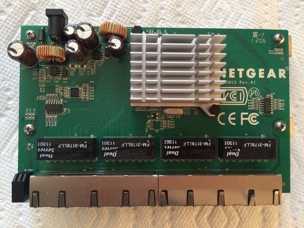 Netgear GS108VS Board Rev A1