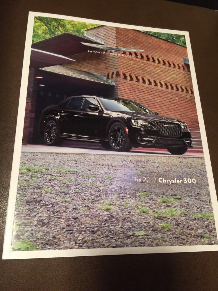 2017 CHRYSLER 300 52-page Original Sales Brochure
