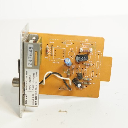 TOA Electronics X-01 Aux Amp Input module
