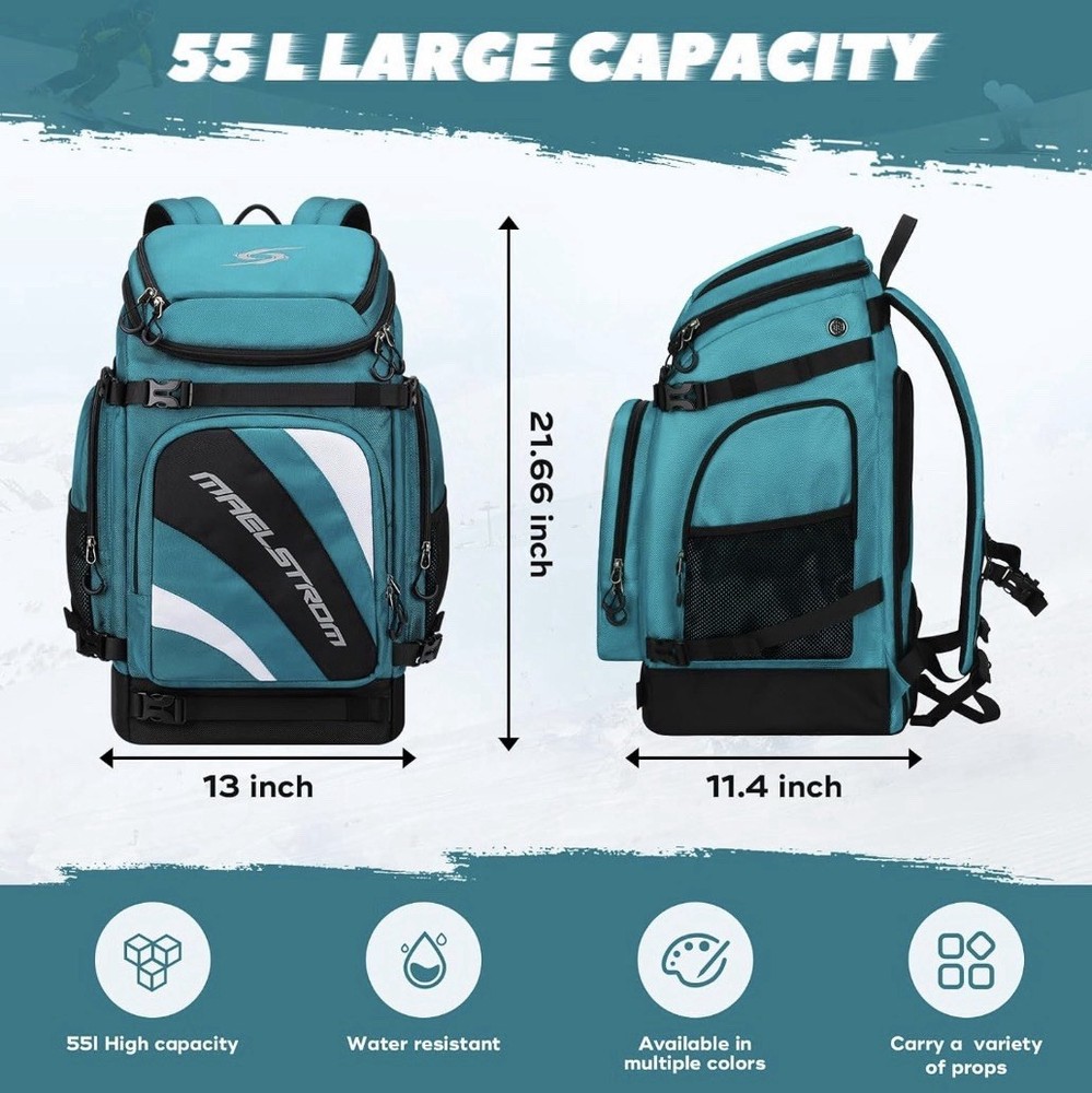 55L Maelstrom Ski Boot Bag