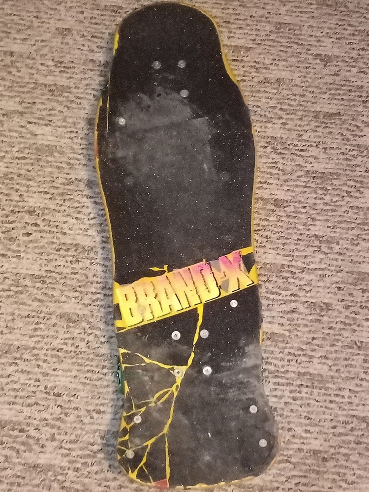 old school skateboard complete Brand x
