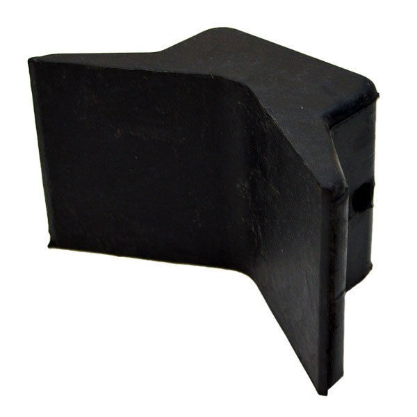 Craton Boat Trailer Bow Stop Y444 | Black 4 Inch Rubber