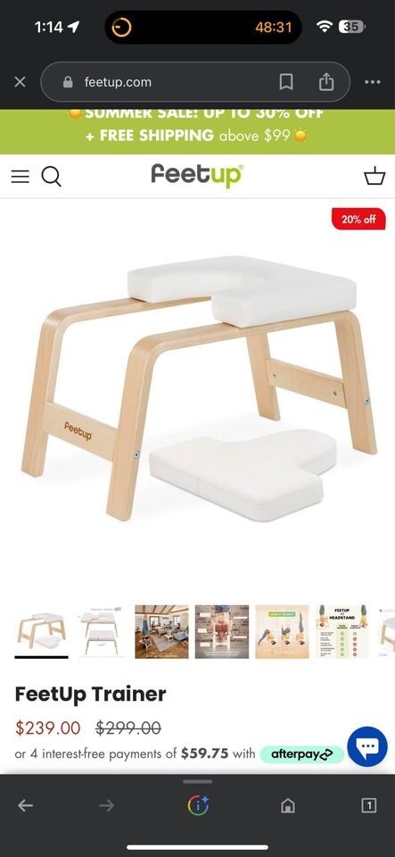 FeetUp Trainer