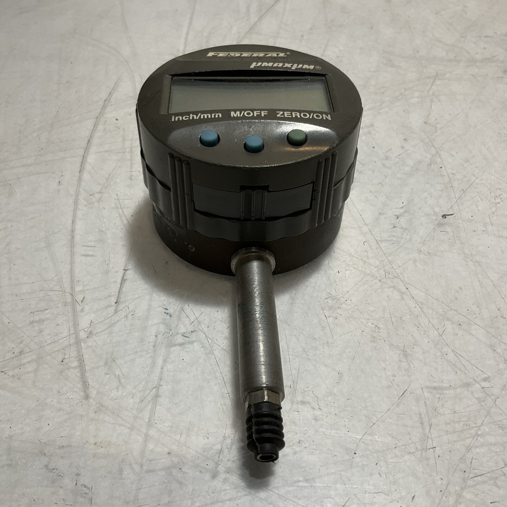 FEDERAL EDI 10202 ELECTRONIC DIAL INDICATOR 3VDC U3S