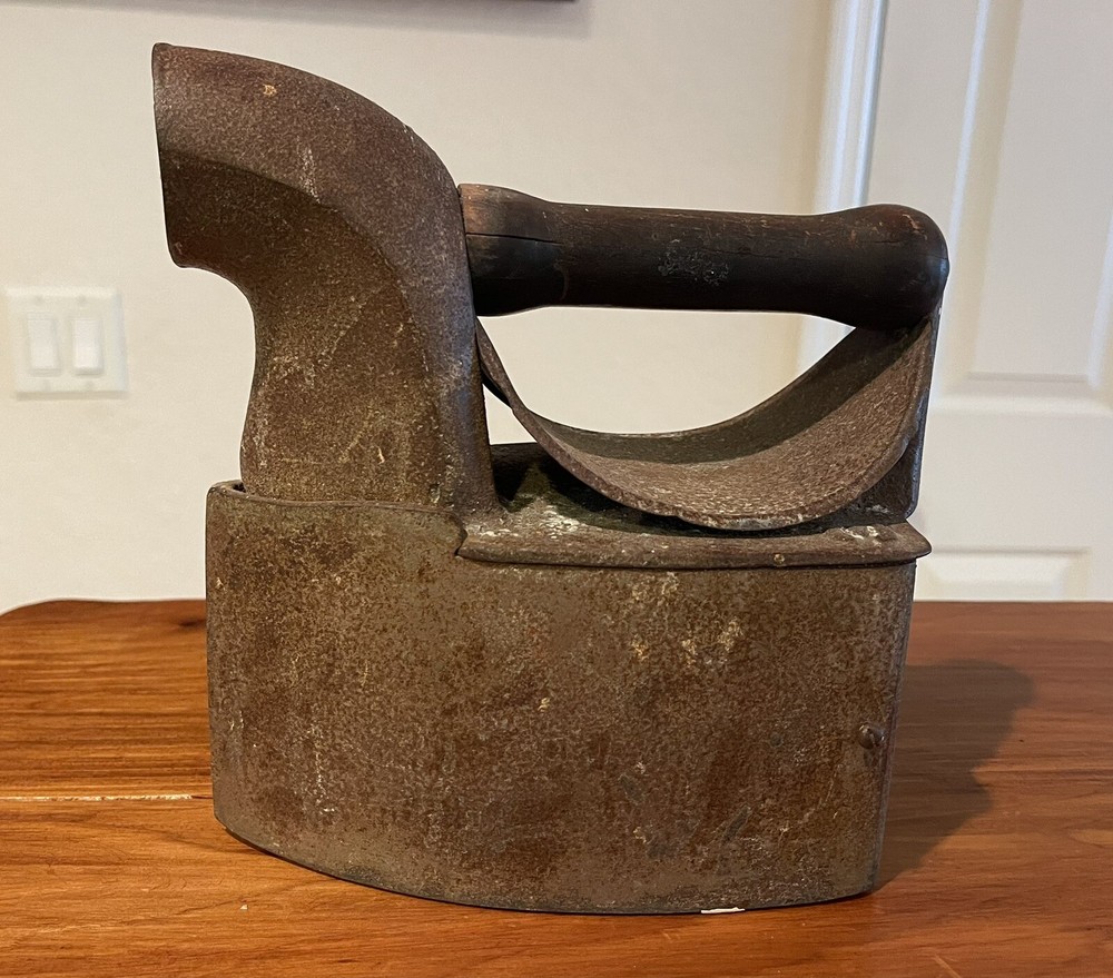 Antique 19th Century Charcoal Chimenea Iron