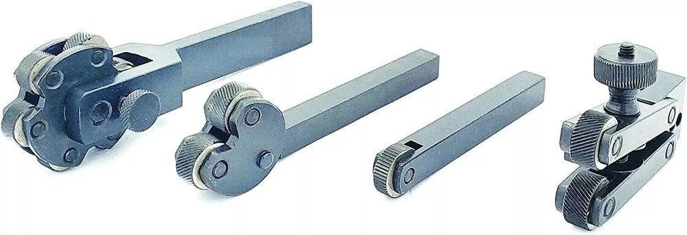 Combo of Lathe Knurling Tool Attachment