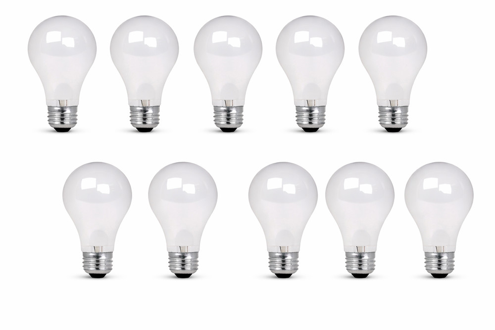 Feit Electric A19 72w Medium Base  Frosted 8-pk