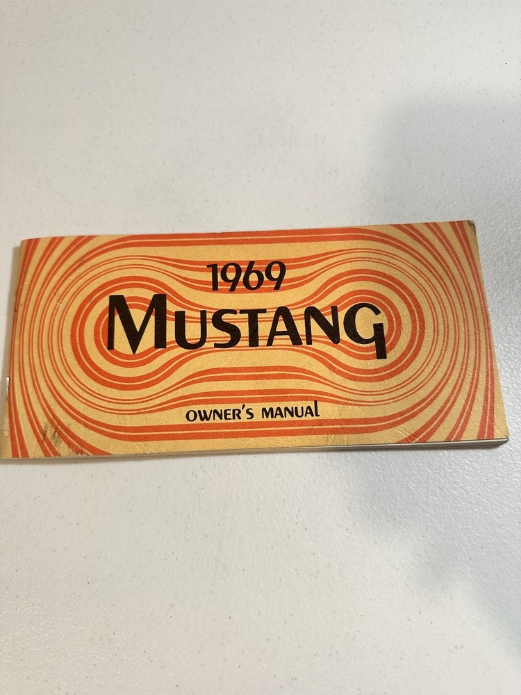 1969 Mustang Owner's Manual
