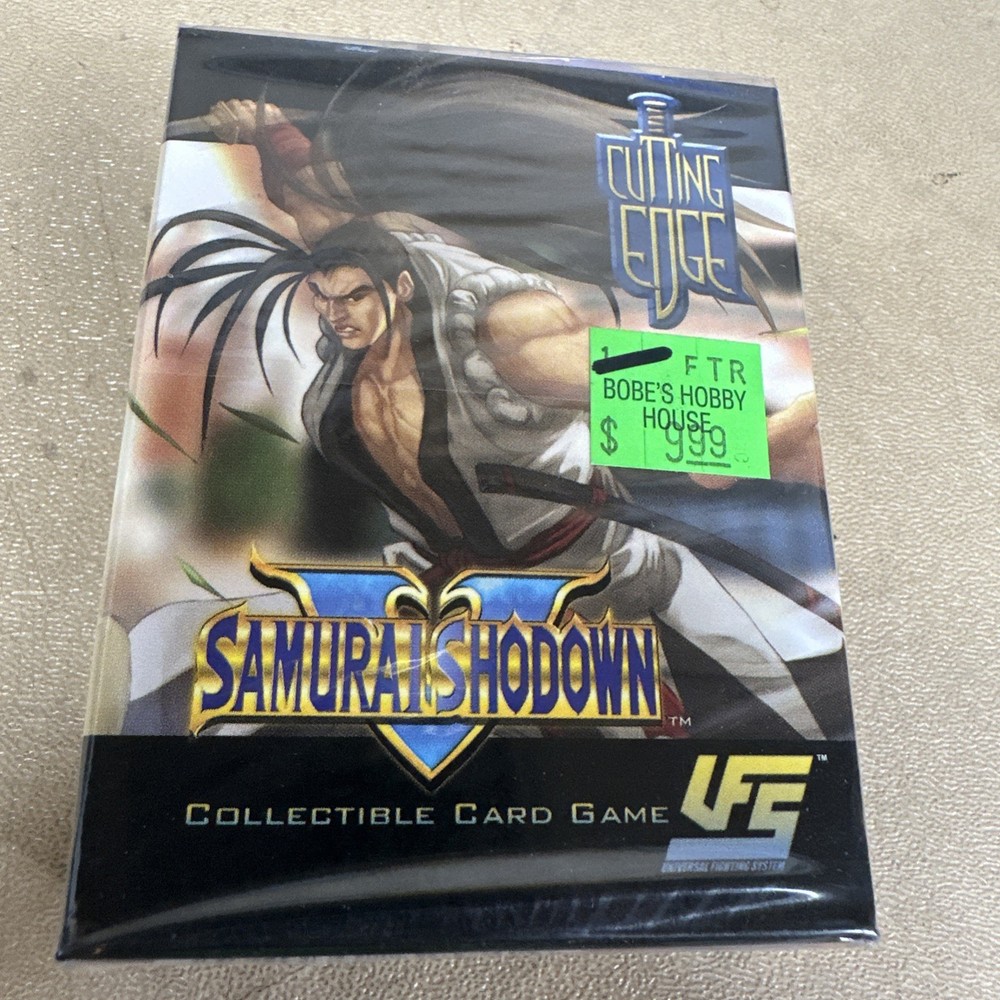 UFS Cutting Edge Samurai Shodown Haohmaru Starter Deck From 2003 Sealed