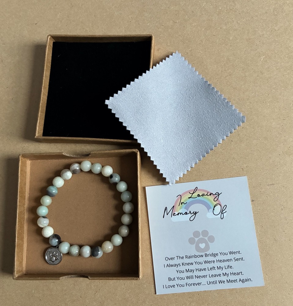 Pet Dog Remembrance Bracelet