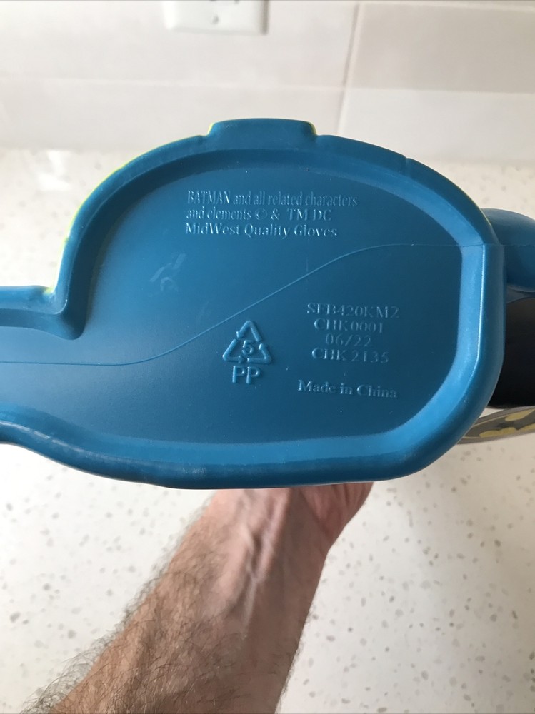 DC Comics Batman Plastic Watering Can Blue Cape New With Tag