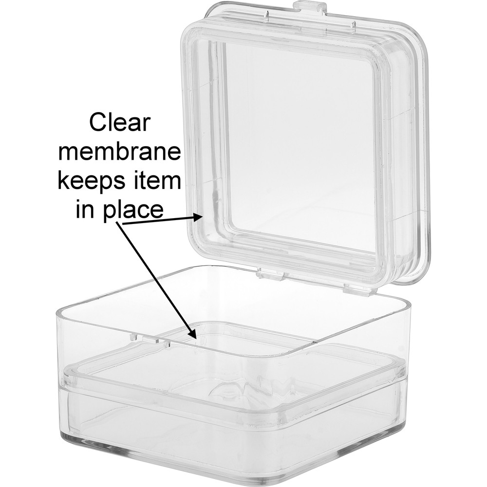 10 Crown Pillow Box 3"X3" With Membrane