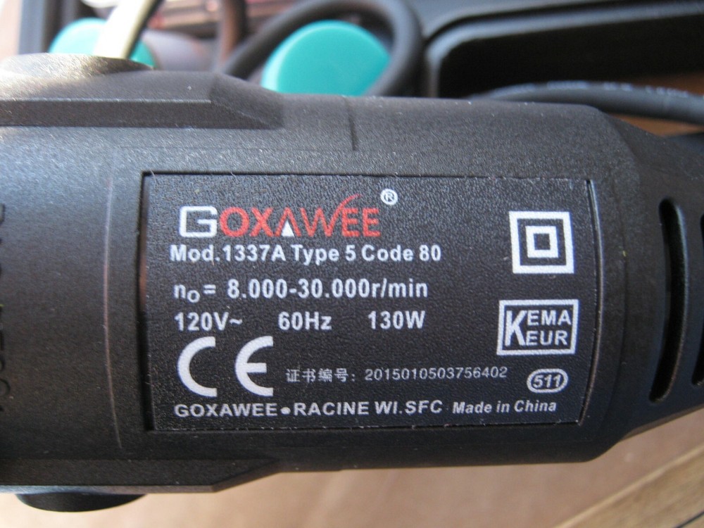 GOXAWE Rotary Tool Kit NEW