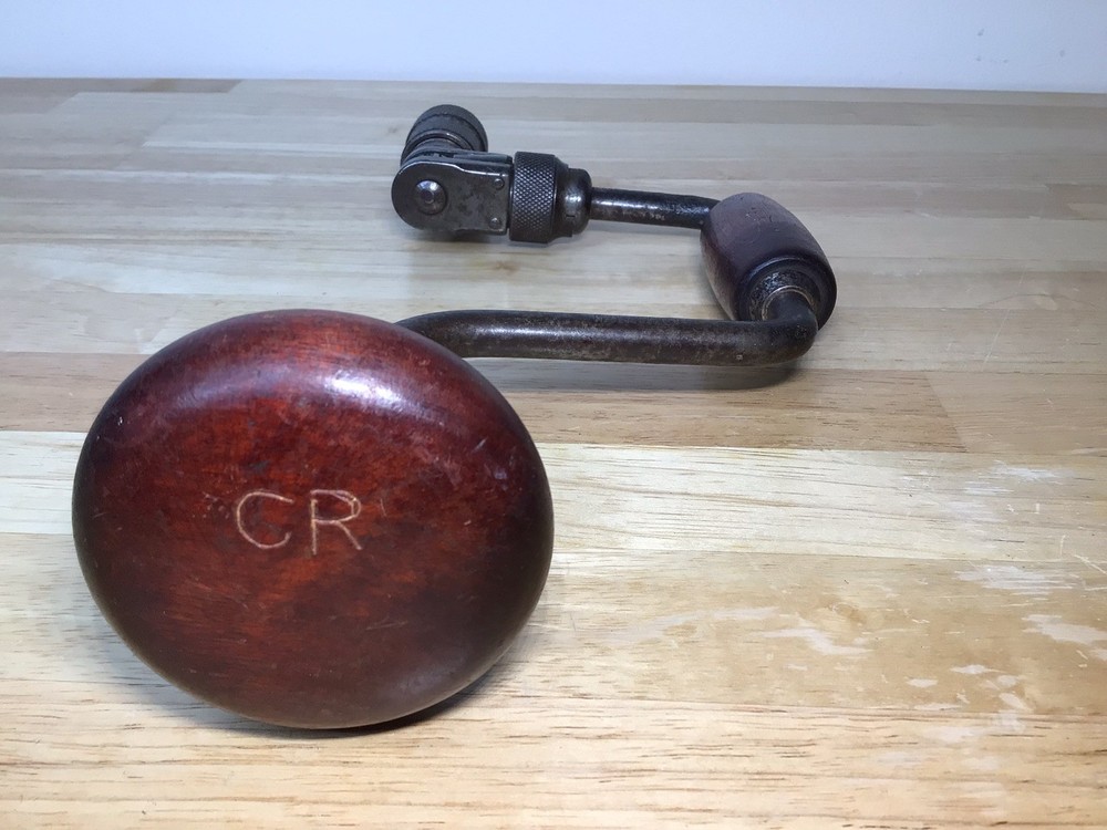 Fulton 8” Vintage Ratcheting Hand Drill