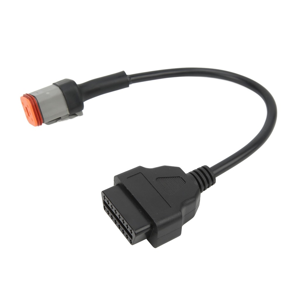 Motorcycle OBD2 6 Pin Diagnostic Adapter Efficient Fuel Efficiency For Safe UJRW