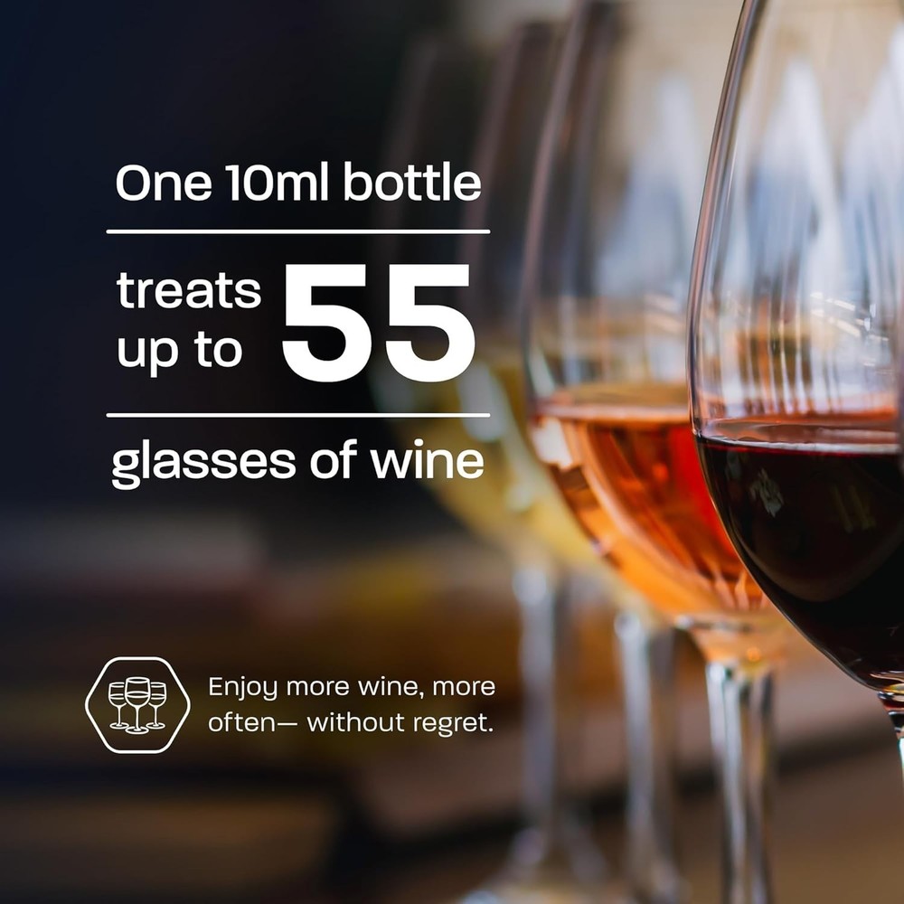 Drop It Wine Drops, Original - 10 mL Bottle - Treats Up to 55 Glasses