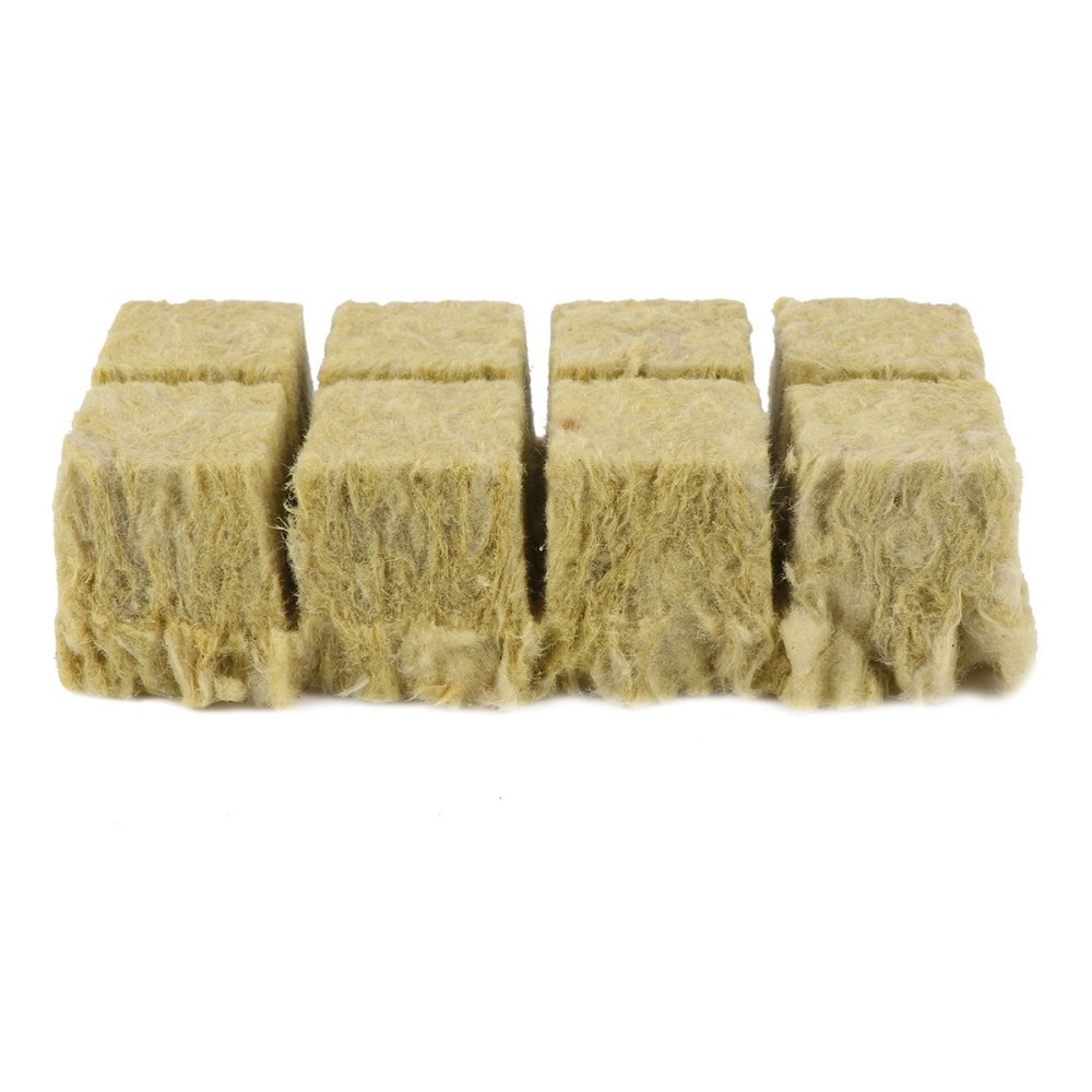 8 Pcs Hydroponic Starters Gardening Tools Soilless Cultivation Wool Block