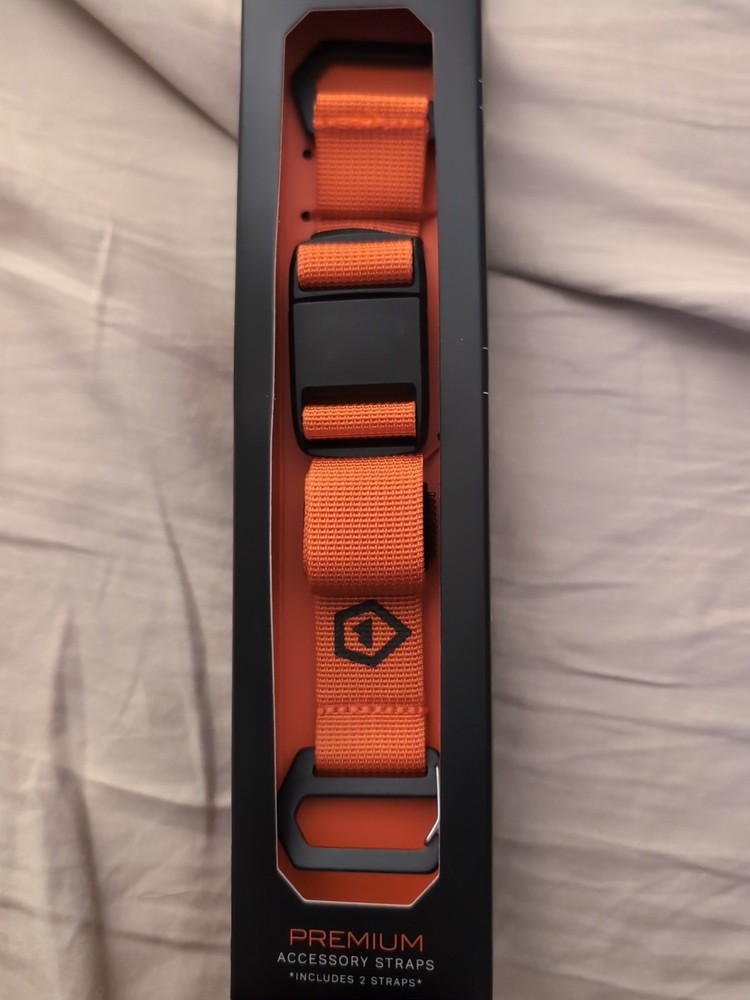 Wandrd Premium Accessory Straps 2 Pack Orange