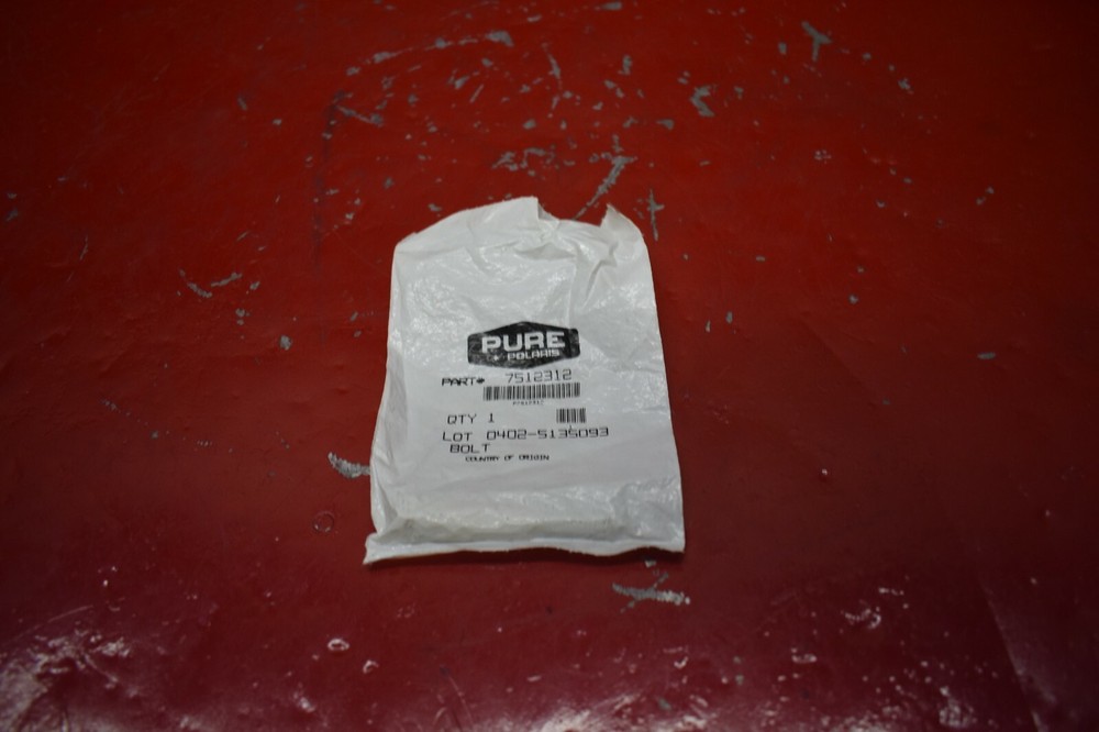New OEM Polaris  BOLT 7512312 QTY OF 4
