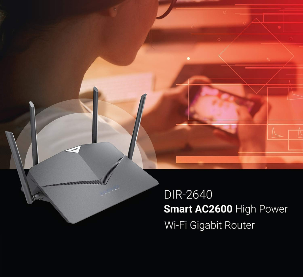 Wifi Router AC2600, Smart, Mesh (DIR-2640)