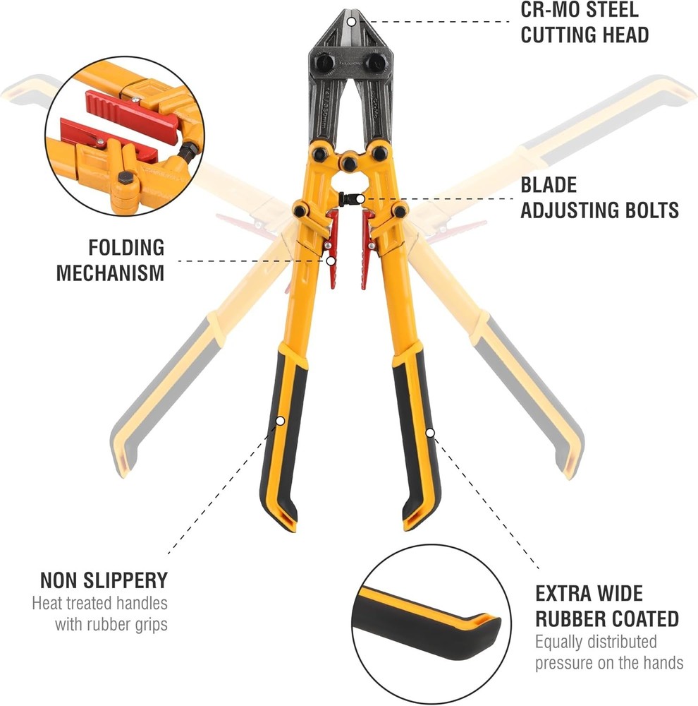 Power Grip Bolt Cutter, , 14 Inches