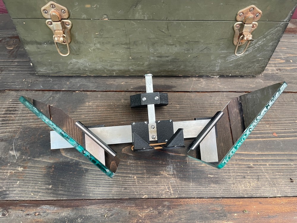 Vintage Mirror Stereoscope with case Surveying