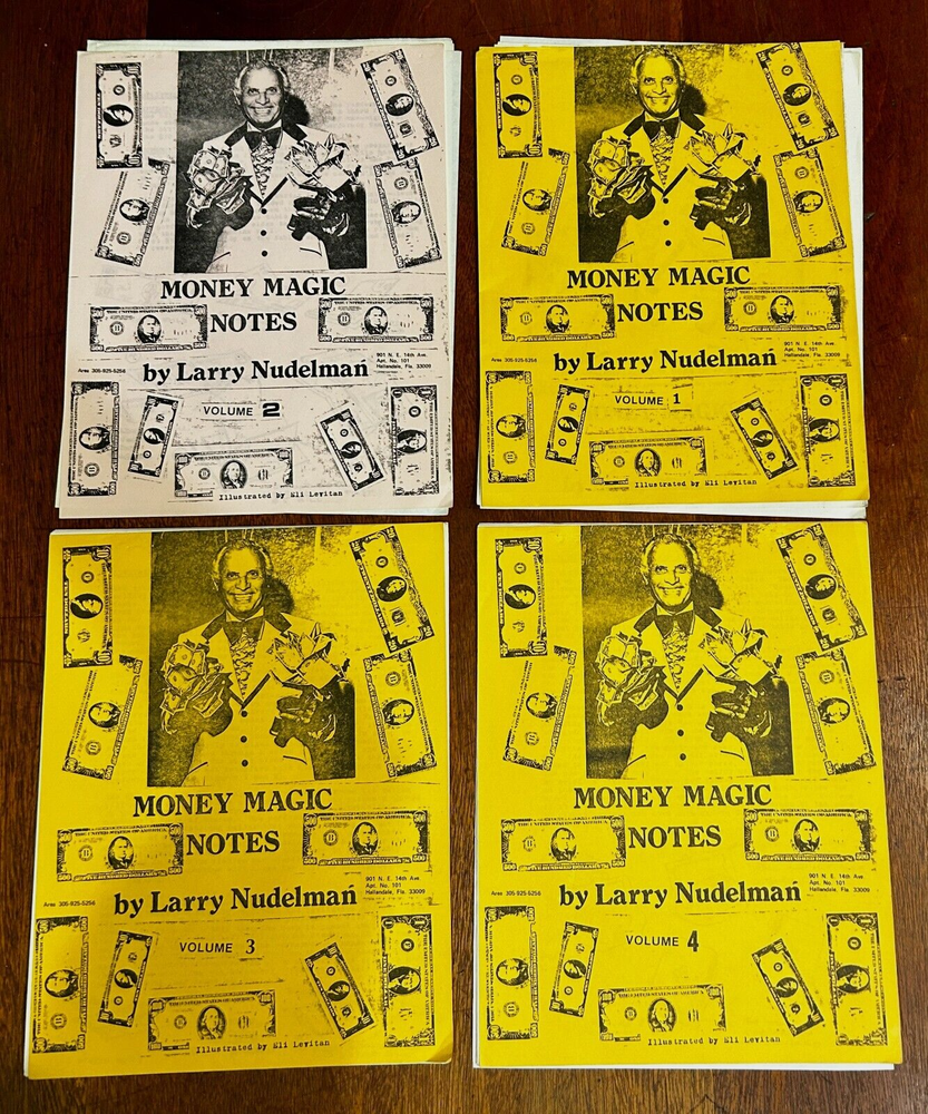 Money Magic Notes, Larry Nudelman, 4 Issues