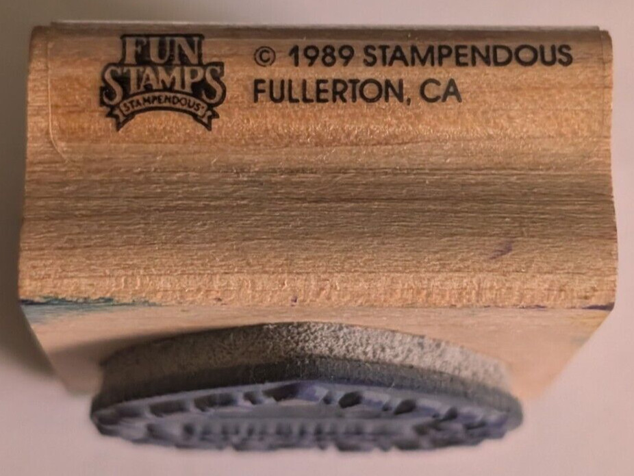 Wood/Rubber Stamp Lovingly Handmade by: Tiny Hearts