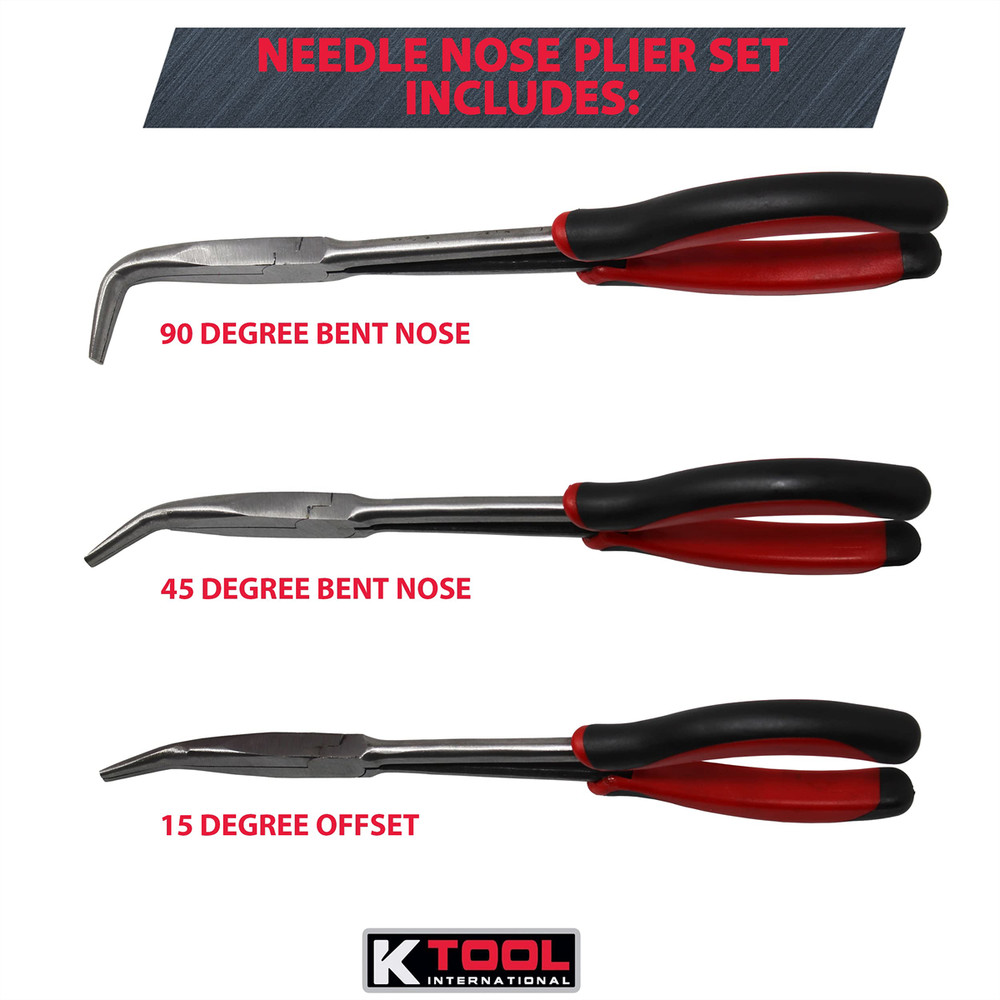 K-Tool 51103 Needle Nose Plier Set