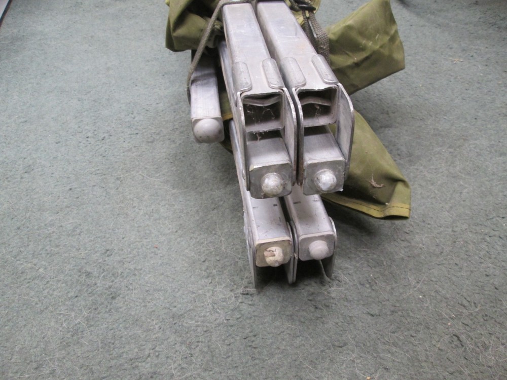 US MILITARY HEAVY DUTY FOLDING COT ~USED~