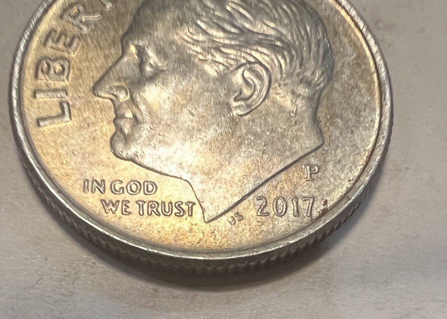 2017 P Dime