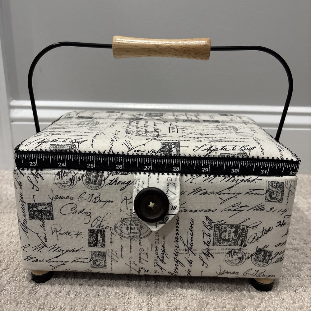 EUC Sewing Box With Tray